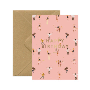 Gift Tags Cards: HB Dancers Greeting Card