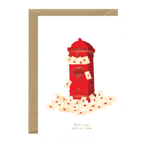 Love Mail Greeting Card