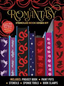 Books: Romantasy Stenciled Book Edges Kit