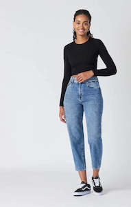 Mavi: Mavi - Luna Jean - Mid Blue All Blue