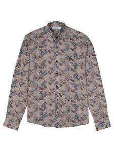 Pearly King: Pearly King - Glare LS Shirt - Blue