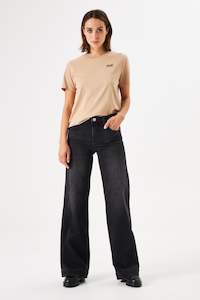 Garcia: Garcia - Celia Wide Jean - Dark Used