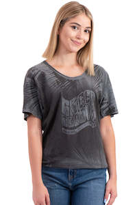 Religion: Religion - Green Is Groovy Tee - Washed Black