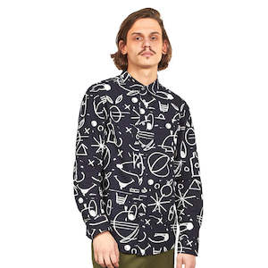 Wemoto: Wemoto - Jewel Shirt - Navyblue