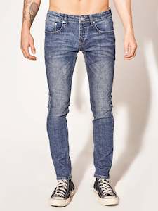 Wesc: WeSC - Alessandro Jean - Vintage Mid Wash