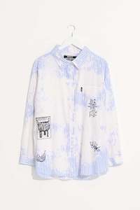 Misfit: Misfit - Before Empires LS Shirt - Acid Blue