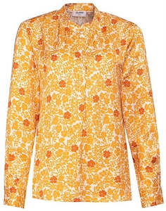 Fil Noir: Fil Noir - Jasmin LS Shirt - Orange