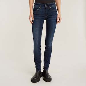 Best Sellers Denim: G-Star Raw - Midge Straight Jean - Dark Aged