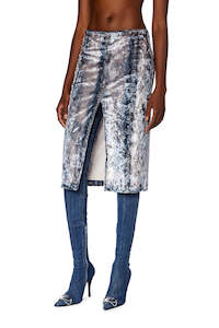 Skirts: Diesel - O-Mary Skirt - Medium Blue