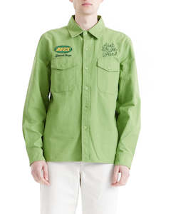 Deus: Deus - Tin Lizzie Shirt - Tendril Green