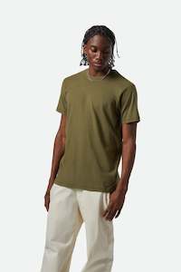 Brixton: Brixton - Vintage Reserve SS Tee - Ivy Green Sol Wash