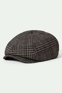Brixton - Brood Snap Cap - Khaki/Brown Plaid