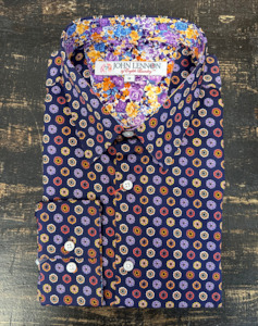 English Laundry - John Lennon LS Shirt - Candy Purple Multi