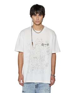 Ksubi: Ksubi - Noize Biggie SS Tee - Vintage White
