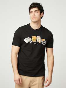 Ben Sherman - Gentlemens Tins Tee - Black