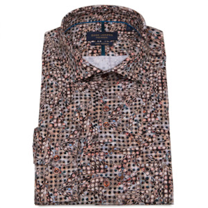 Guide London: Guide London - Perforated LS Shirt - Tan