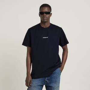 Tees: G-Star Raw - Center Chest Logo Loose Tee - Salute