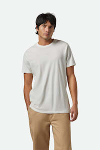 Brixton - Vintage Reserve SS Tee - Off White Sol Wash