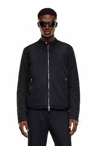 Diesel: Diesel - J-Carver-Padd Jacket - Black