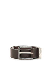 Diesel - B-Guarantee-A Leather Belt - Brown