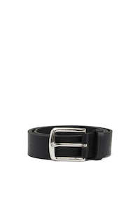 Diesel - B-Line Leather Belt - Black