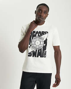 Ben Sherman - Record Swap Tee - Ivory