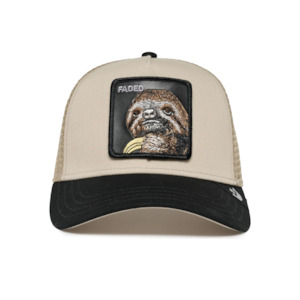 Goorin Bros: Goorin Bros - The Faded Sloth Trucker Cap - Ebony