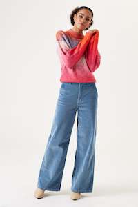 Pants: Garcia - Corduroy Pant - Faded Denim