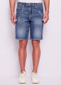 Shorts: Gaudi - Liam Short - Medium Wash