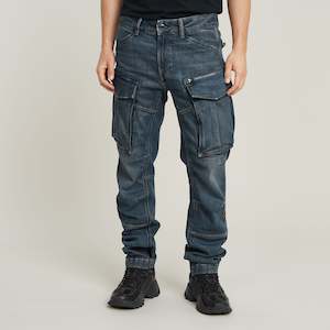 G-Star Raw - Rovic Zip 3D Regular Tapered Denim Jean - Worn In Glace