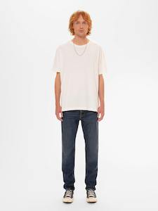 Mens Tapered: Nudie - Steady Eddie II Jean - Blue Soil