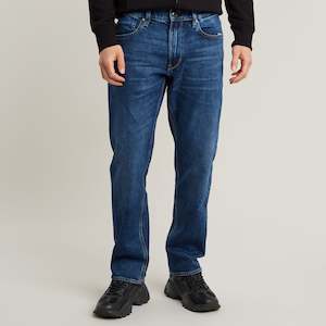 Medium Denim: G-Star Raw - Mosa Straight Jean - Faded Atlantic Ocean