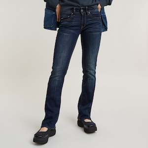 Dark Denim: G-Star Raw - Midge Bootcut Jean - Dark Aged