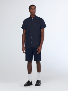 Scotch & Soda - Linen SS Shirt - Night