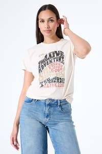 Garcia - Love Adventure Tee - Whitecap