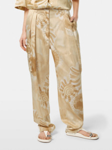 Maison Scotch - Faye High Rise Pant - Abstract Sun Sand