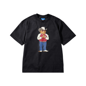 New Season: Market - Hee-Haw Bear Tee - Black