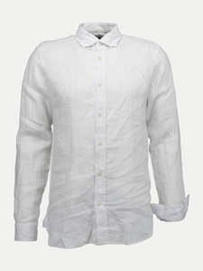 Fil Noir - Roma HBD Shirt - White Linen