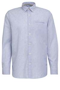 New Season: Fil Noir - Roma HBD Shirt - Blue Stripe/Hatch