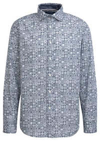 Fil Noir: Fil Noir - Giuseppe HBD Shirt - Blue Tile