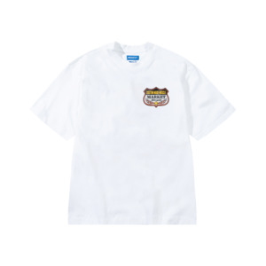 Market - Smiley Burnt Rubber Tee - White