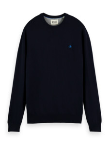 Scotch & Soda - Essentials Classic Crewneck Pullover - Night