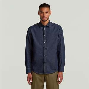 G-Star Raw - Clean Slim LS Shirt - Rinsed