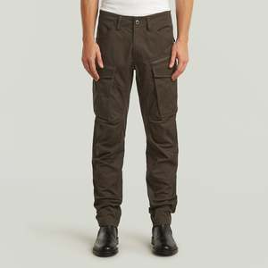 G Star Raw: G-Star Raw - Rovic Zip 3D Straight Tapered Pant - Wren