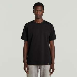 G Star Raw: G-Star Raw - Essential R Tee - Dark Black