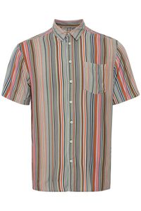 Blend - Agan SS Shirt - Olive Night Stripe