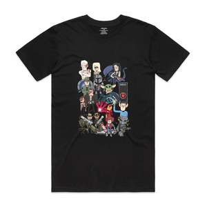 Isthatso: Isthatso - Science Fiction Characters SS Tee - Black