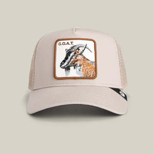 Goorin Bros: Goorin Bros - The GOAT Trucker Cap - Biscuit