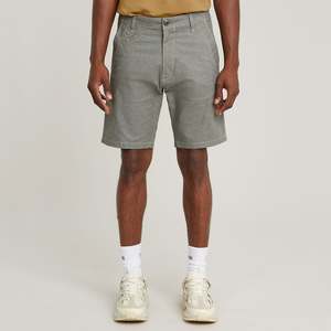 G-Star Raw - Bronson 3.0 Slim Chino Short - GS Grey/Milk Dobby