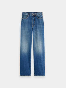 Maison Scotch: Maison Scotch - Ripple Straight Jean - Absolute Blue